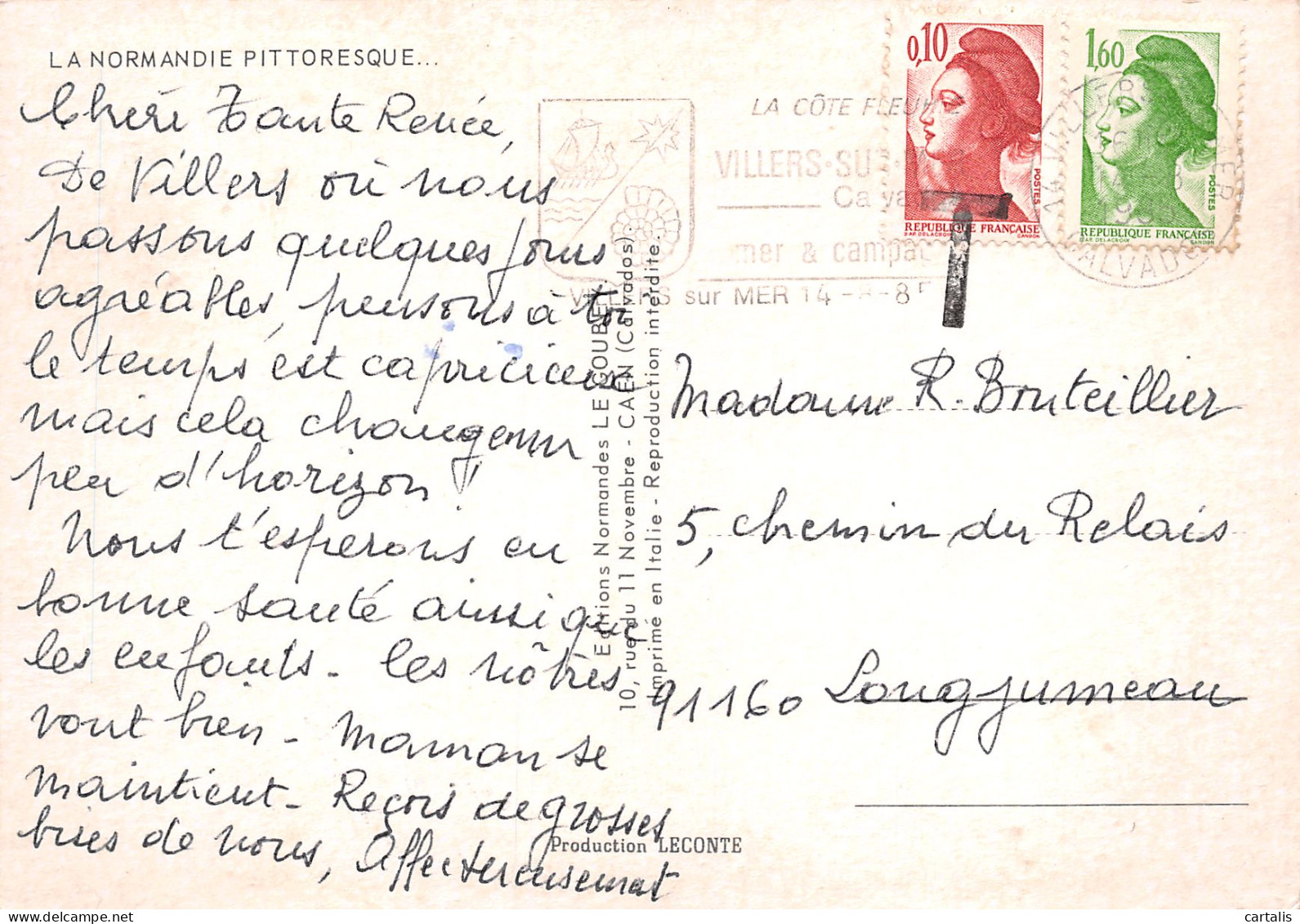 14-NORMANDIE-N°3816-B/0335 - Autres & Non Classés