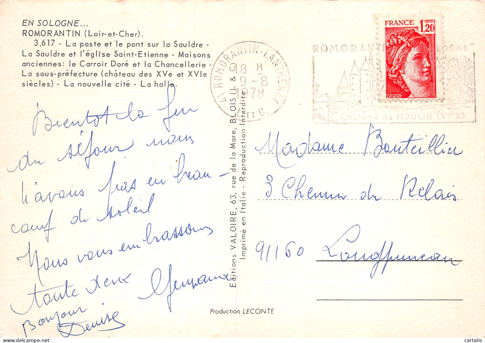 41-ROMORANTIN-N°3816-B/0219 - Romorantin