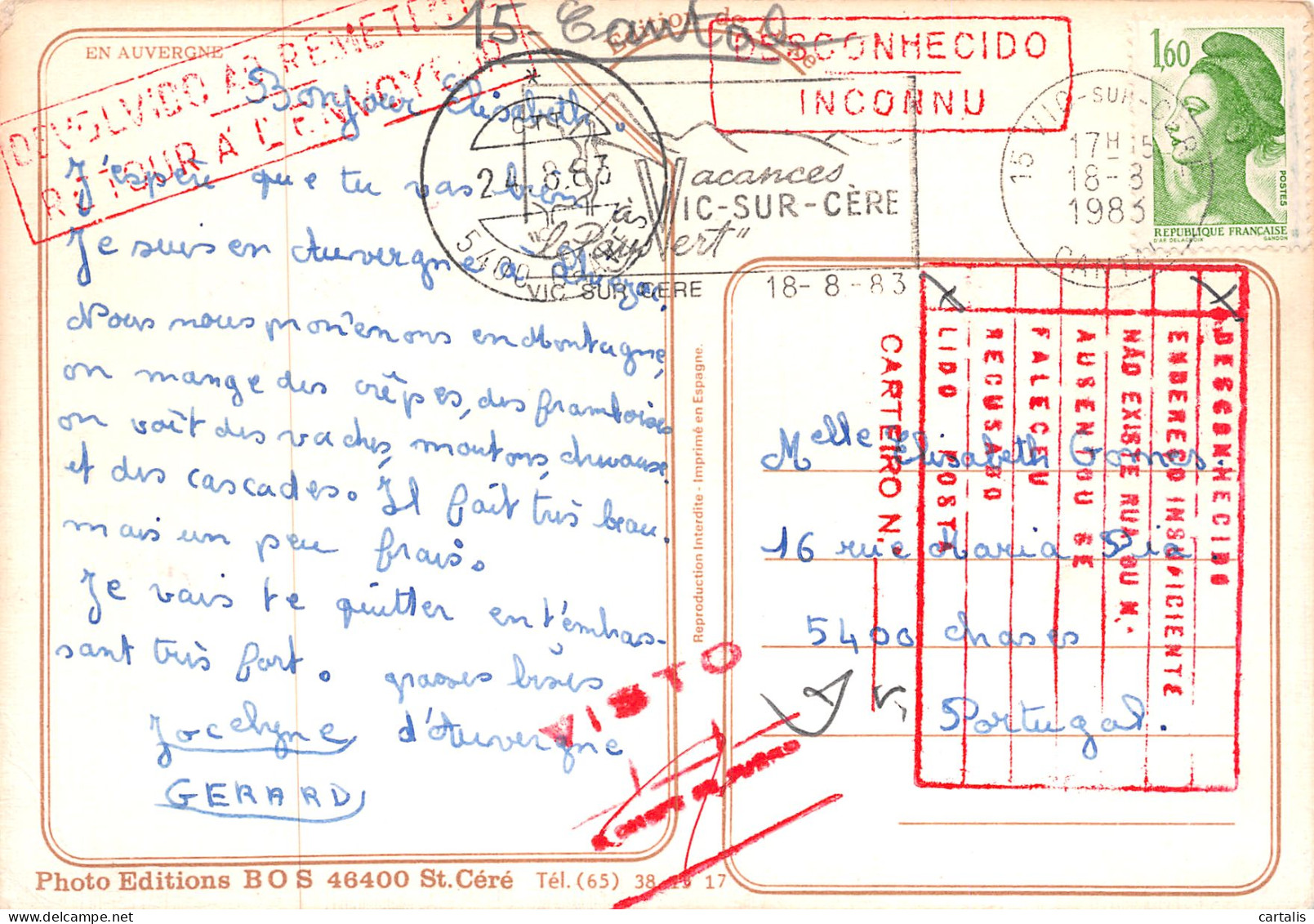 15-AUVERGNE-N°3816-B/0061 - Other & Unclassified