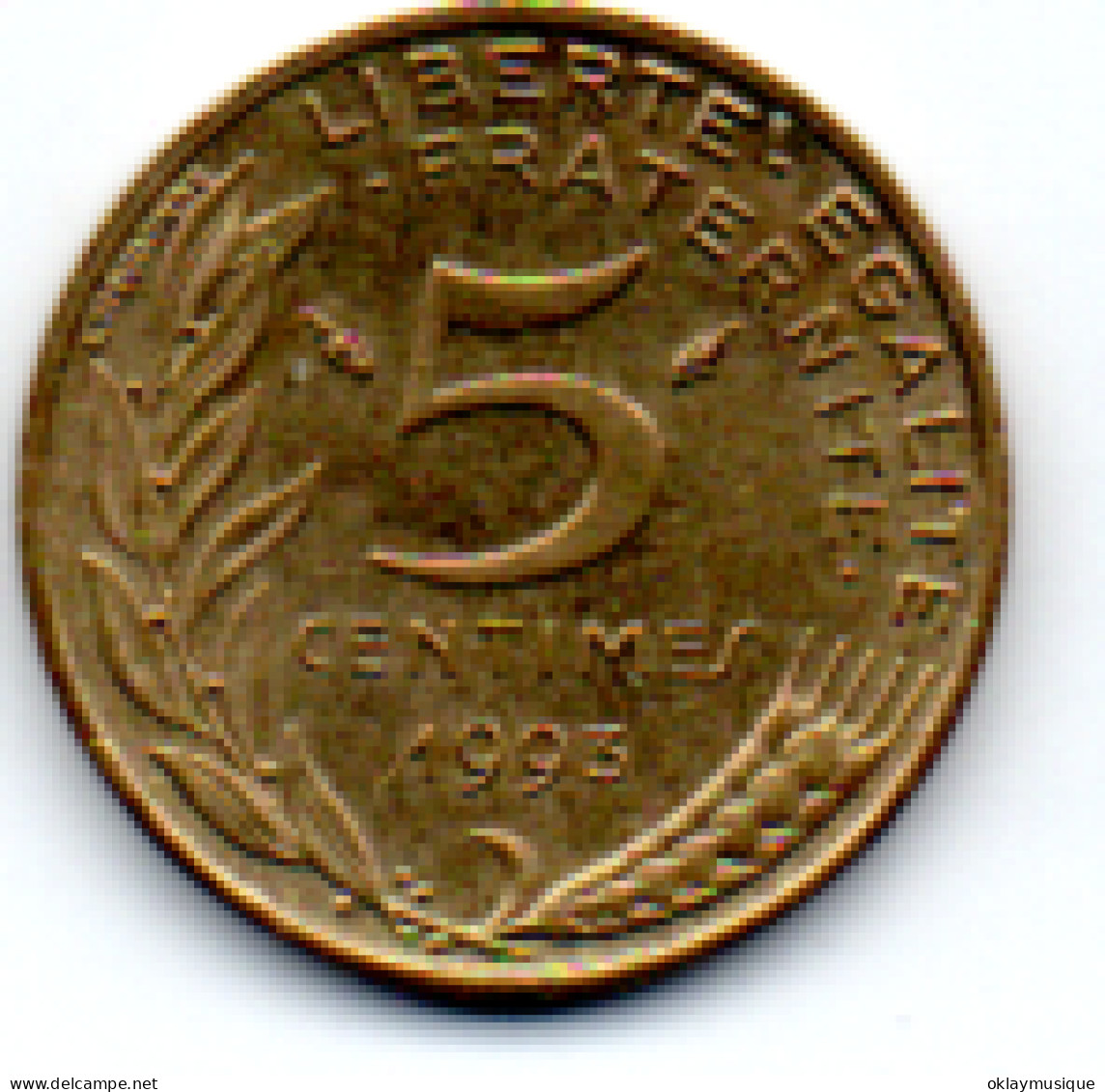 5 Centimes 1993 (4 Plis) Serie Marianne - 5 Centimes