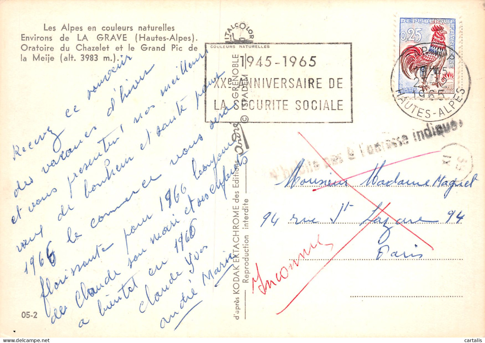 05-LA GRAVE-N°3817-A/0065 - Andere & Zonder Classificatie