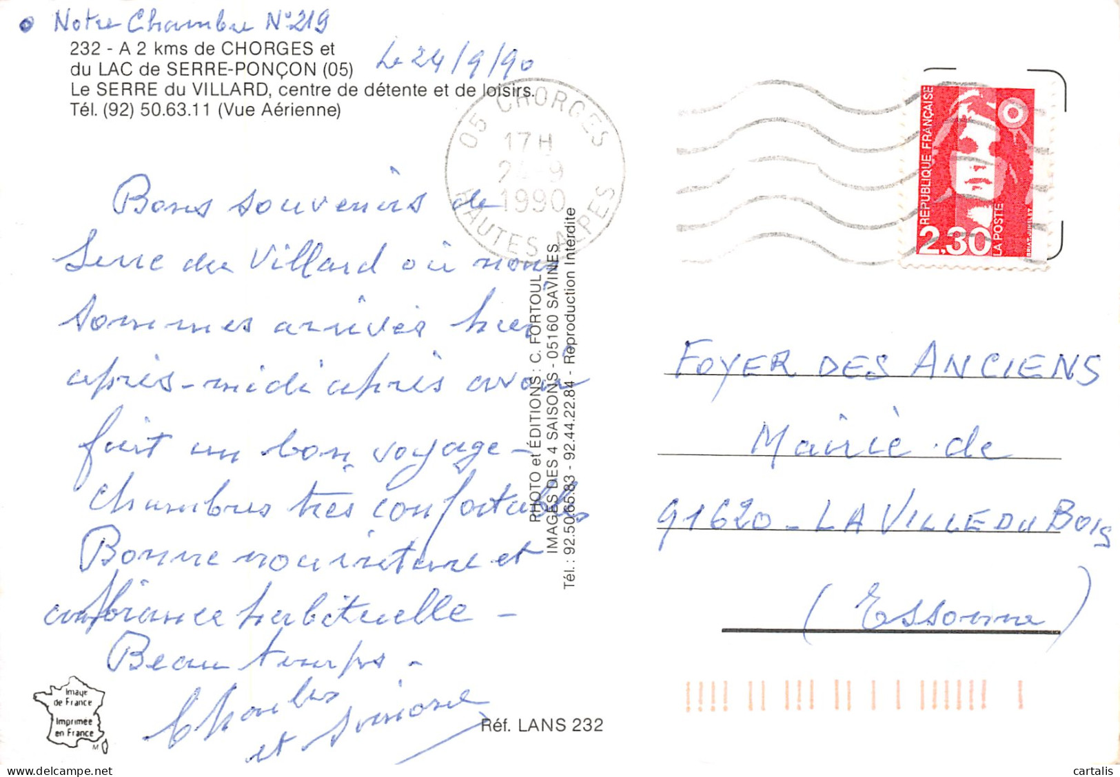 05-LE SERRE DU VILLARD-N°3817-A/0027 - Other & Unclassified