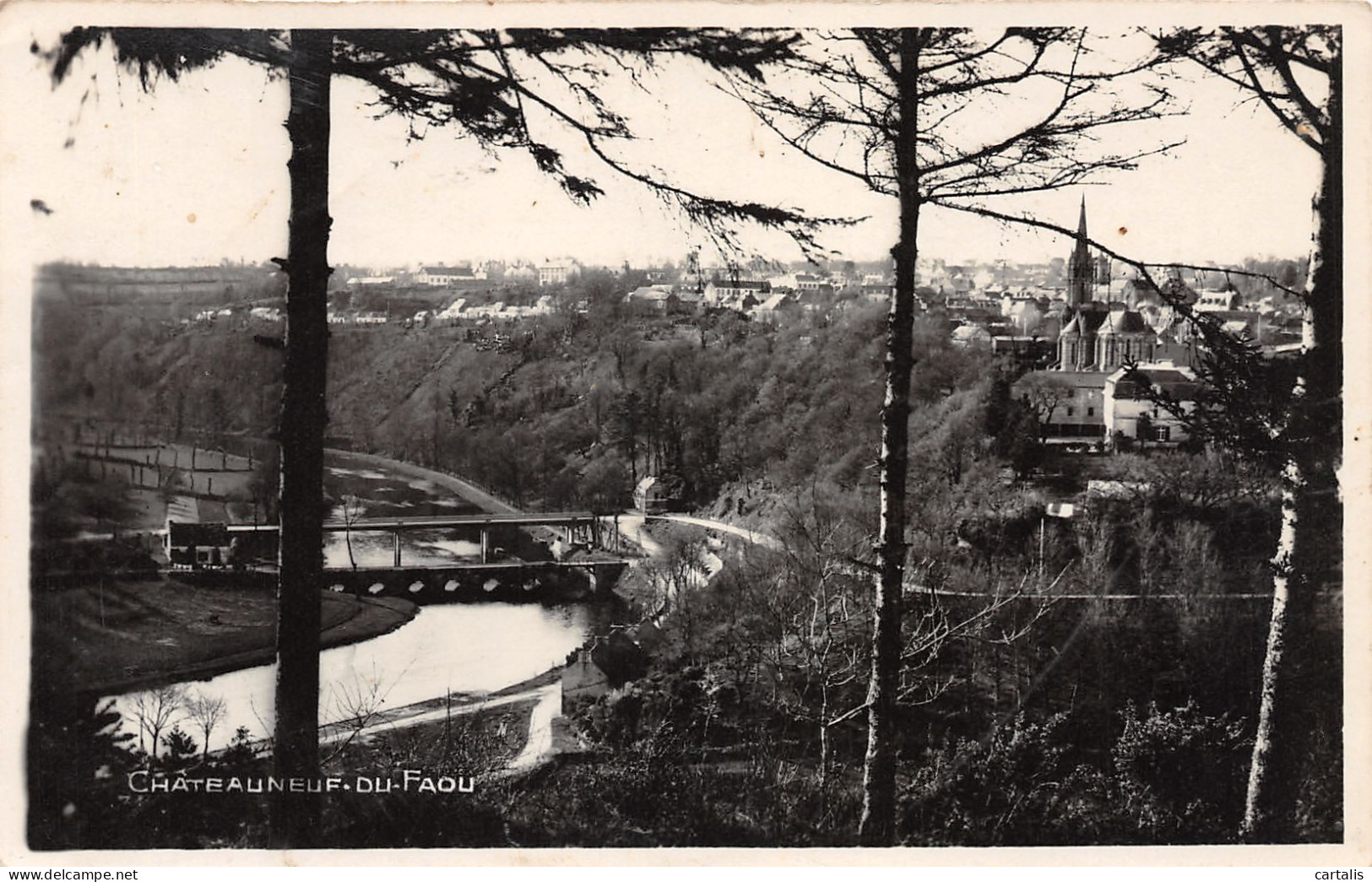 29-CHATEAUNEUF DU FAOU-N°3816-E/0203 - Châteauneuf-du-Faou