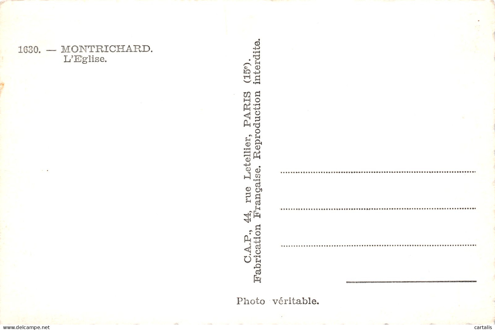 41-MONTRICHARD-N°3816-E/0127 - Montrichard