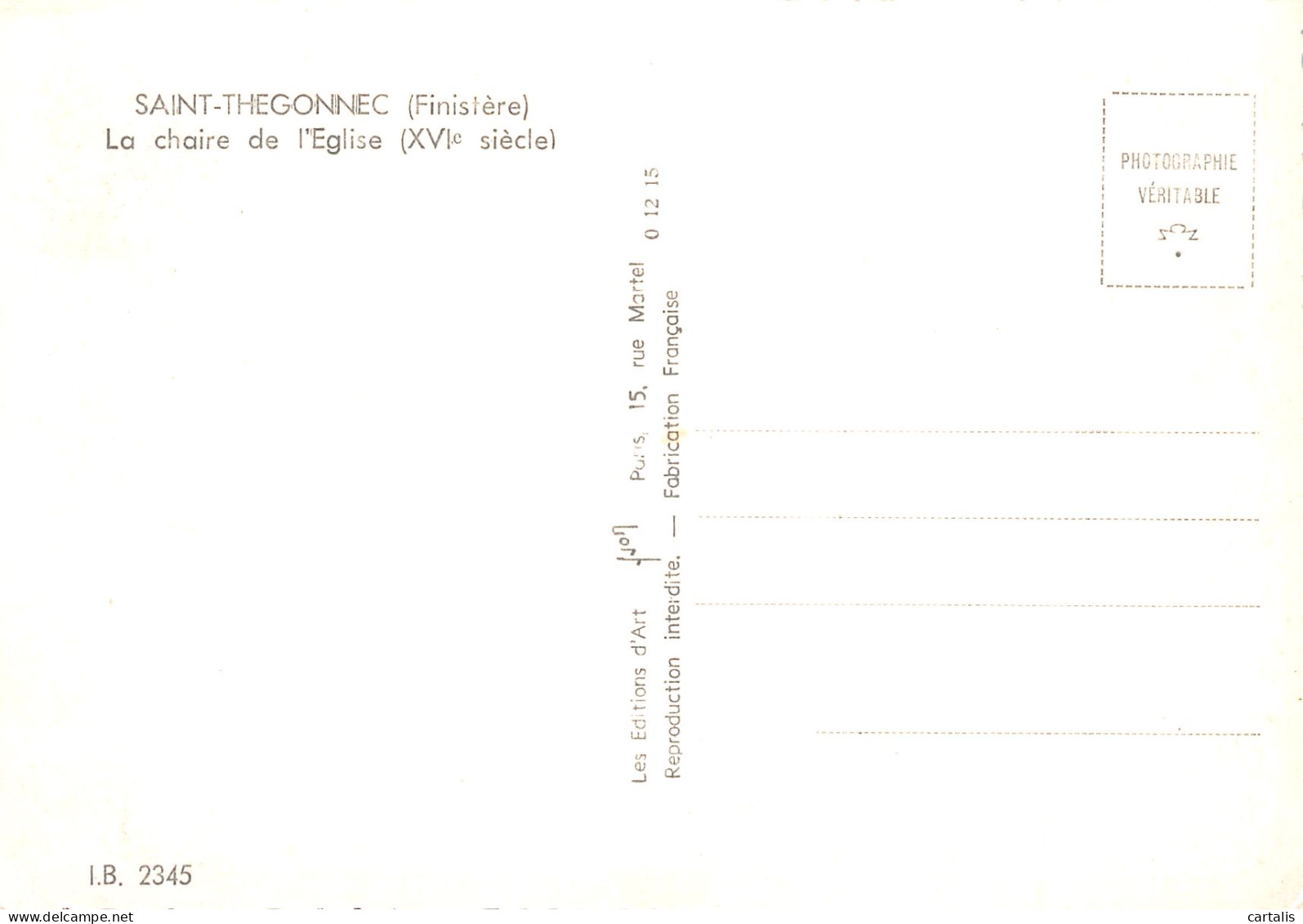 29-SAINT THEGONNEC-N°3816-D/0391 - Saint-Thégonnec