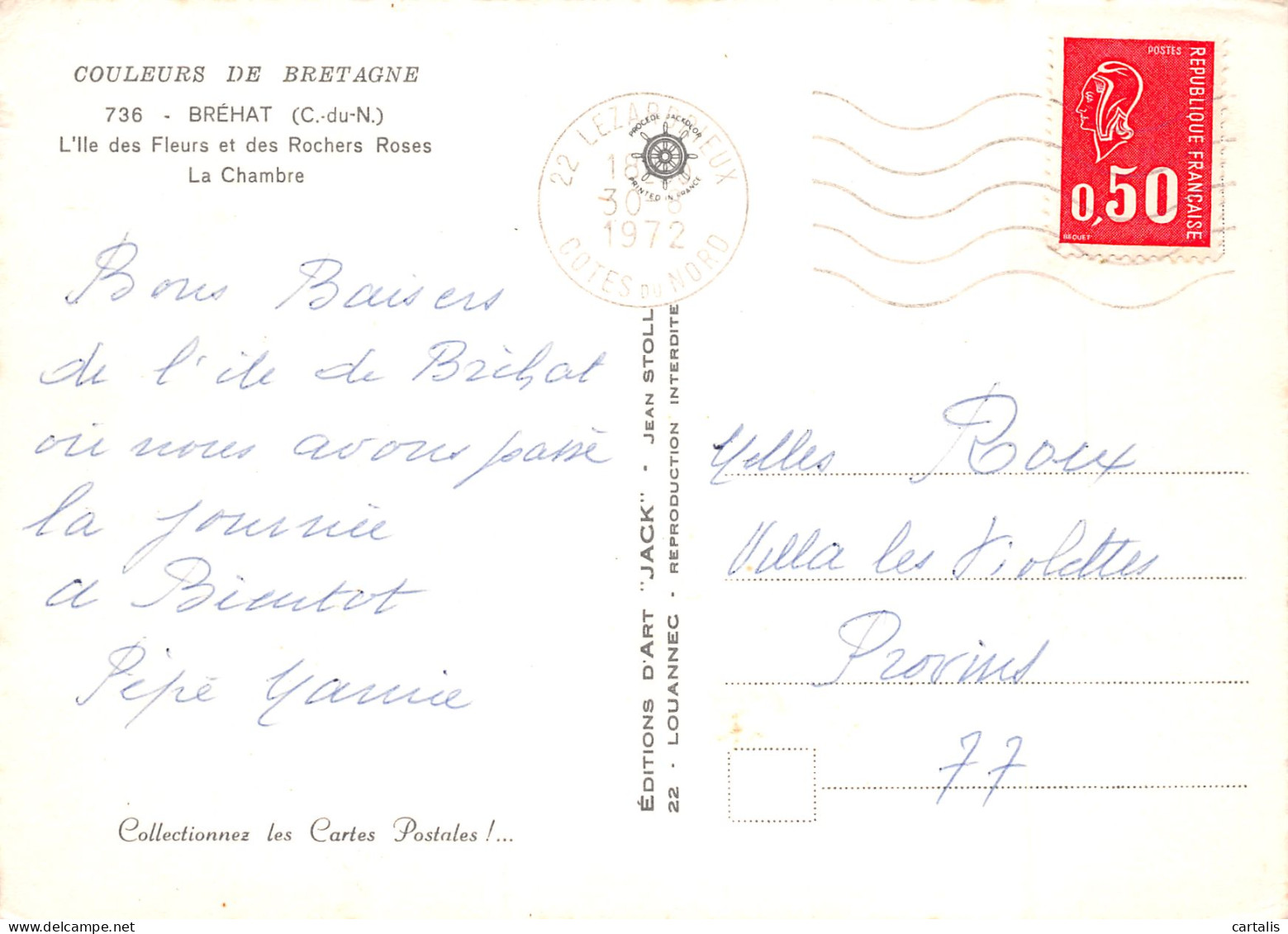 22-BREHAT-N°3816-D/0347 - Other & Unclassified