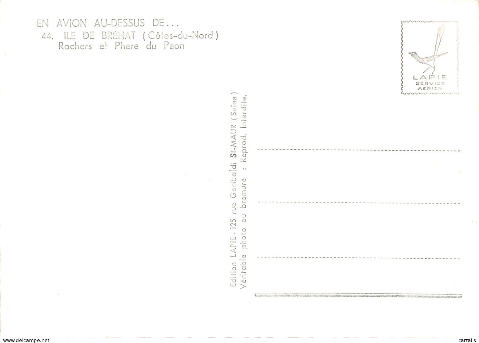 22-BREHAT-N°3817-D/0191 - Andere & Zonder Classificatie