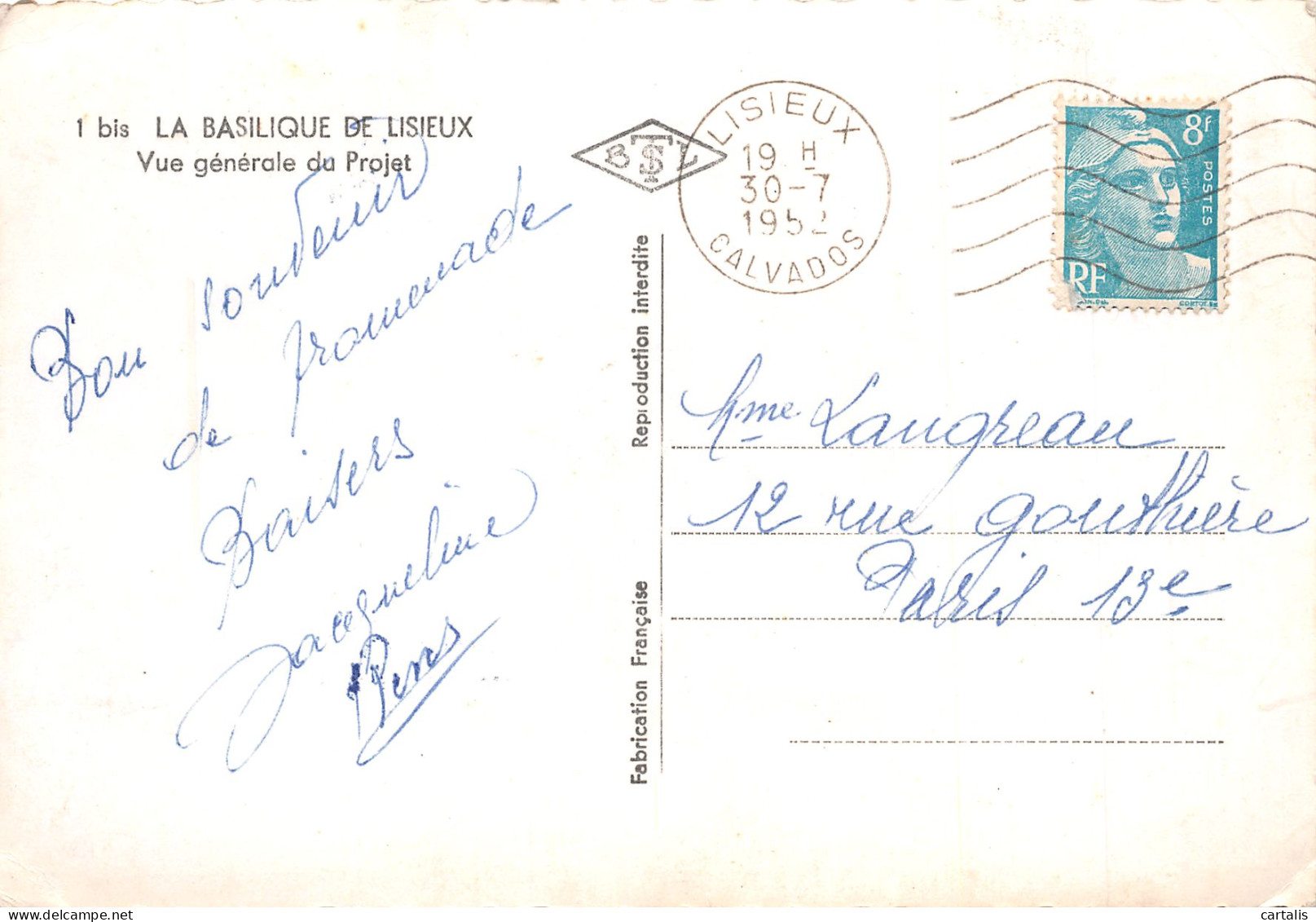 14-LISIEUX-N°3817-D/0135 - Lisieux