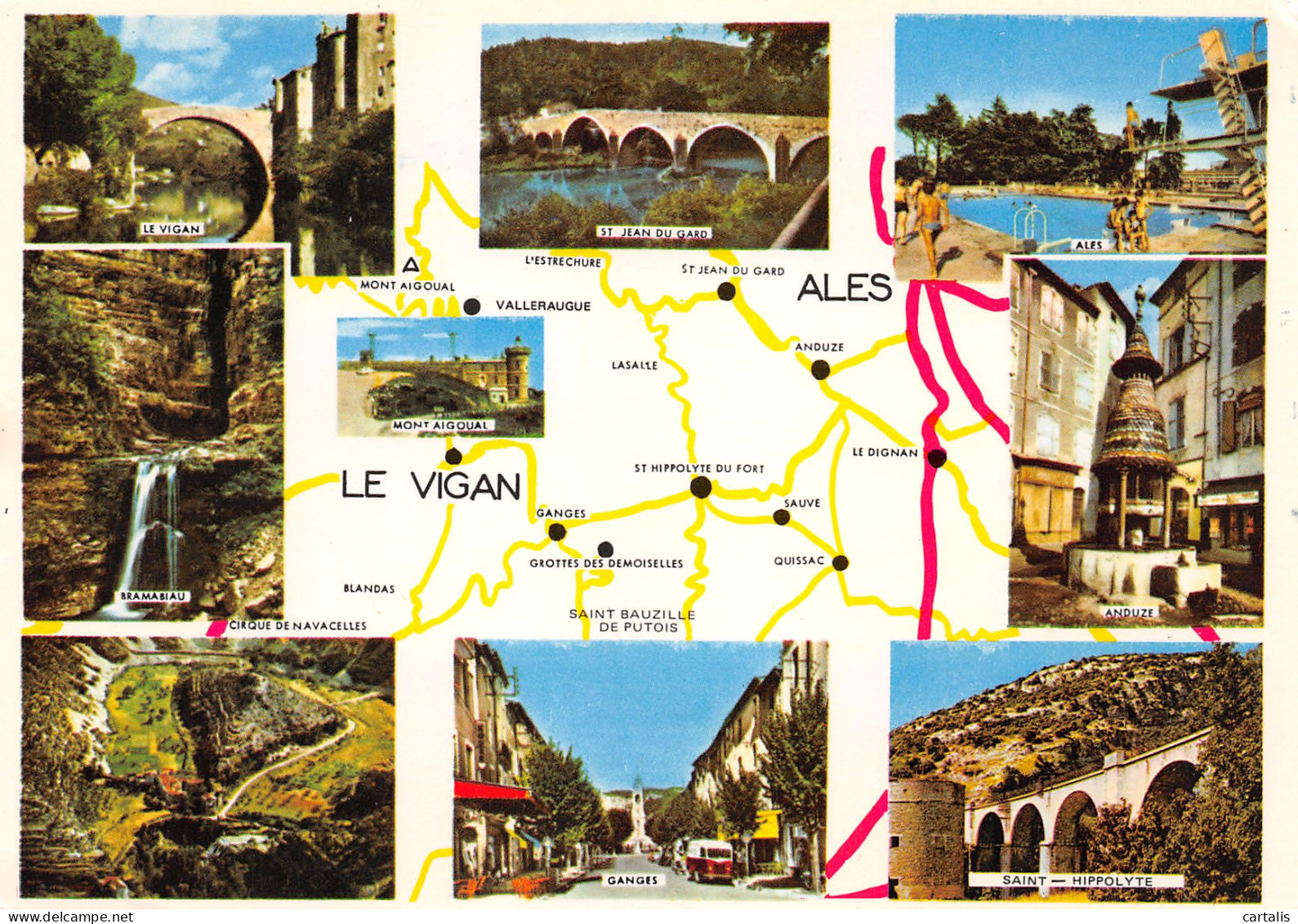 30-LES CEVENNES MULTI VUES-N°3817-D/0141 - Andere & Zonder Classificatie