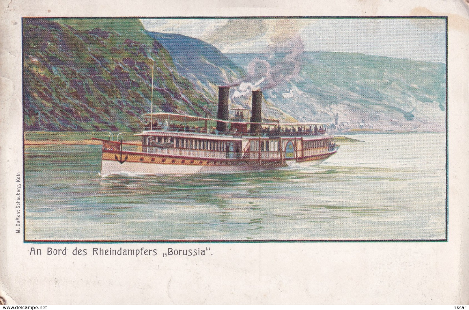 ALLEMAGNE(BATEAU BORUSSIA) - Other & Unclassified