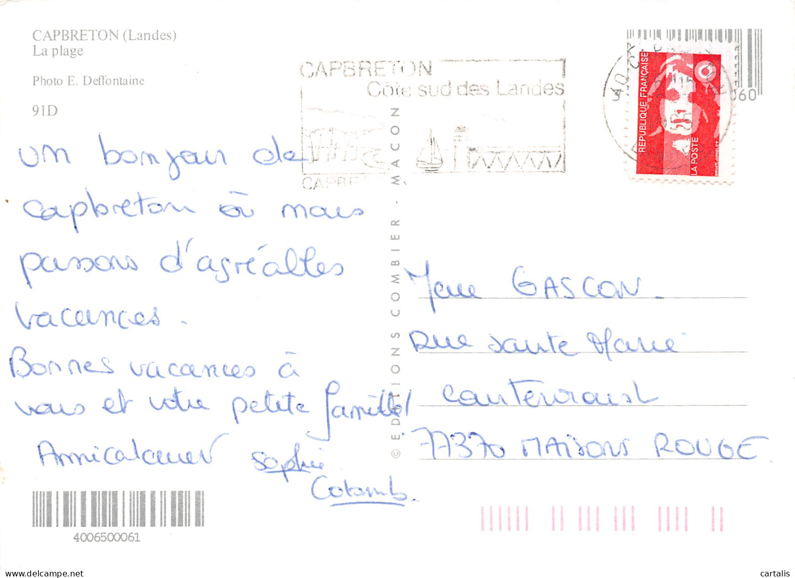 40-CAPBRETON-N°3817-C/0343 - Capbreton