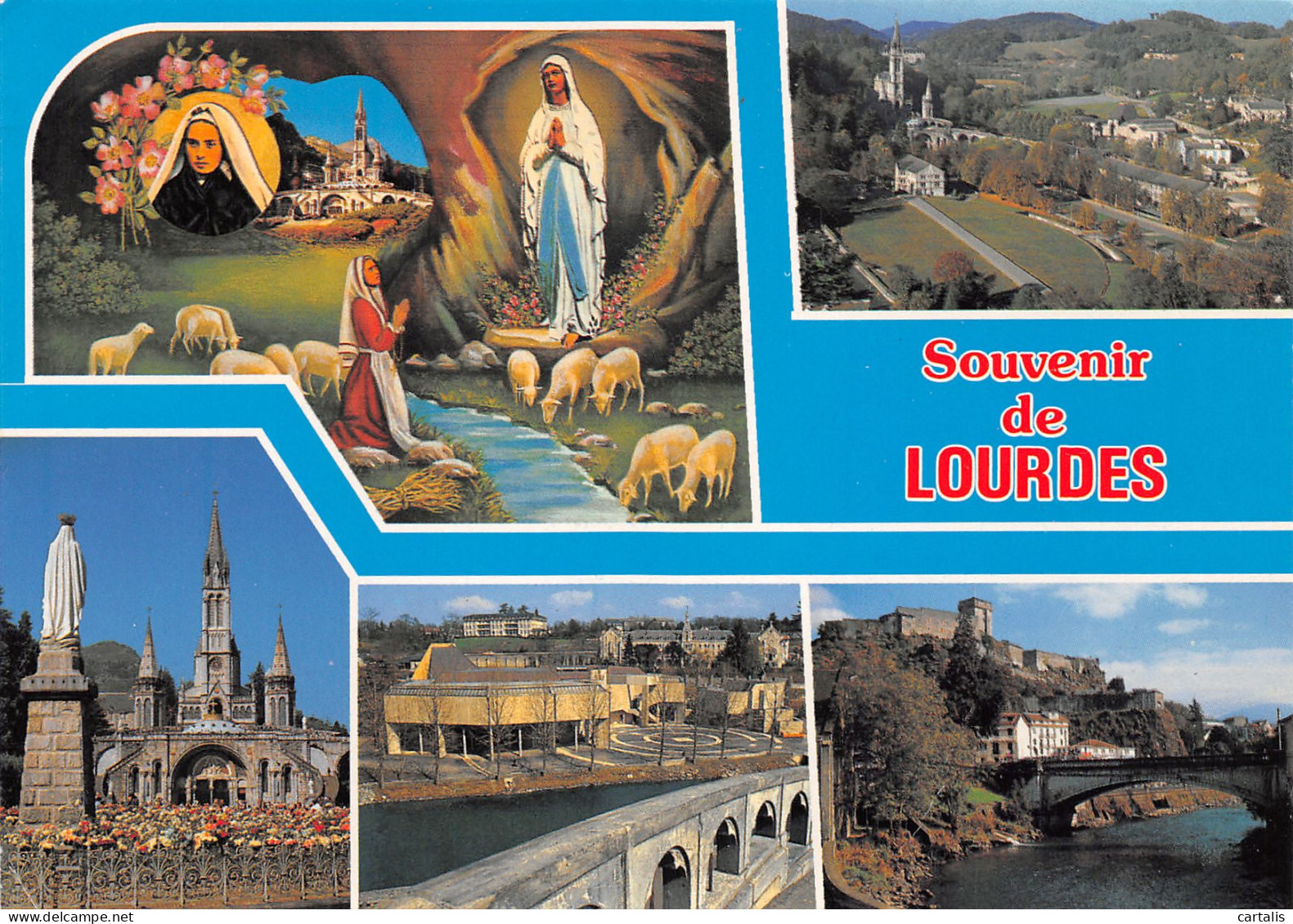 65-LOURDES-N°3817-C/0313 - Lourdes