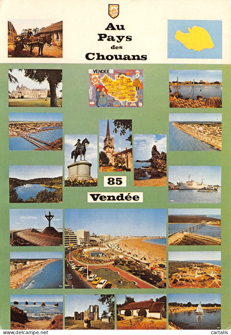 85-VENDEE MULTI VUES-N°3817-C/0235 - Autres & Non Classés