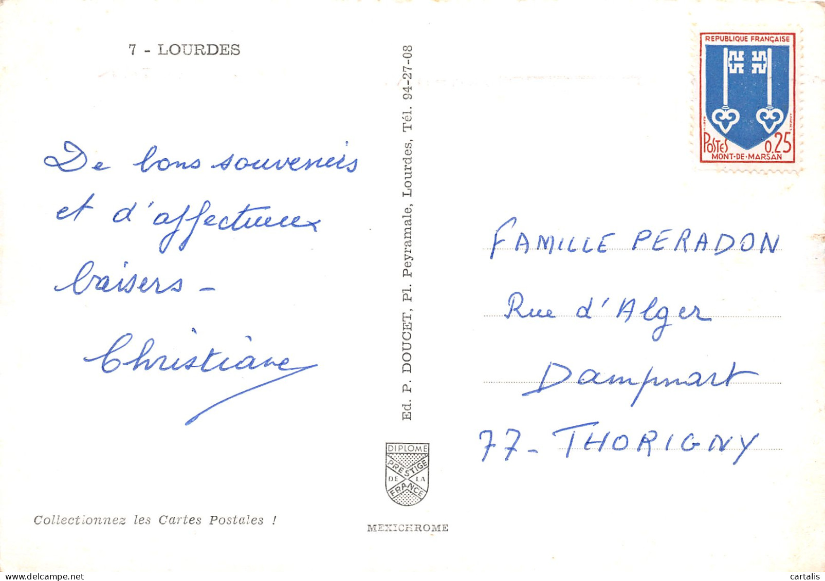 65-LOURDES-N°3817-C/0113 - Lourdes