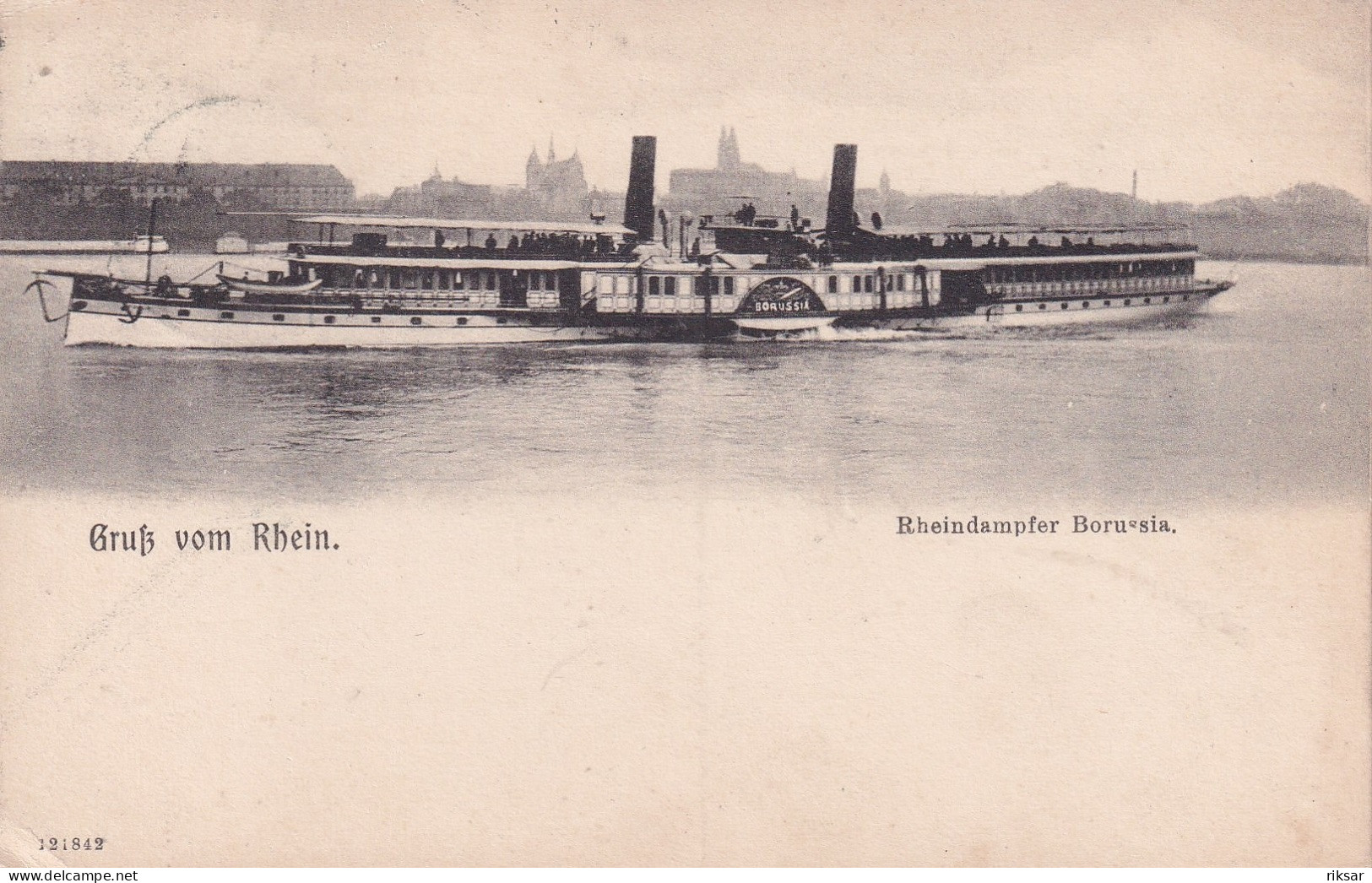 ALLEMAGNE(BATEAU BORUSSIA) - Other & Unclassified