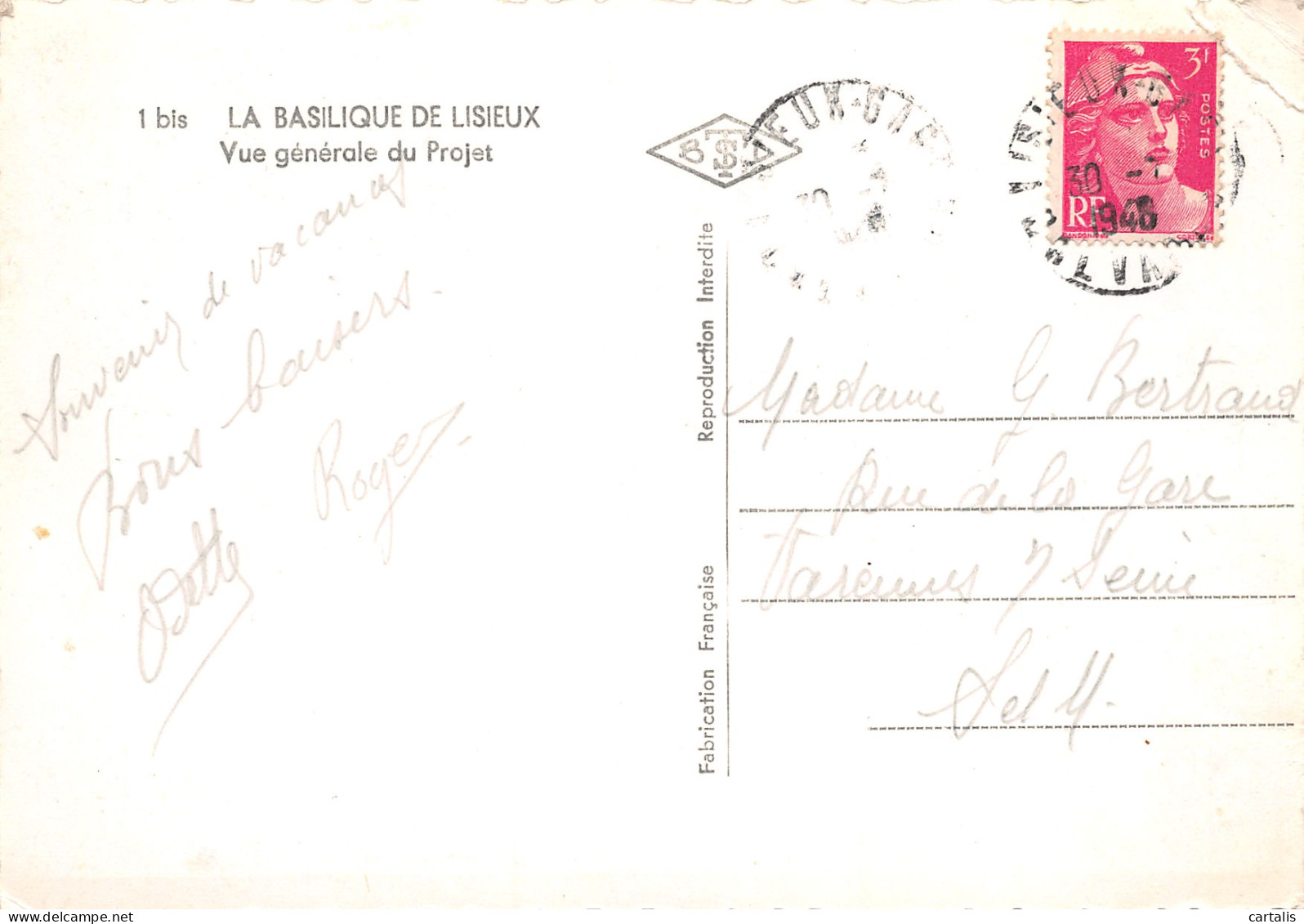 14-LISIEUX-N°3817-B/0337 - Lisieux