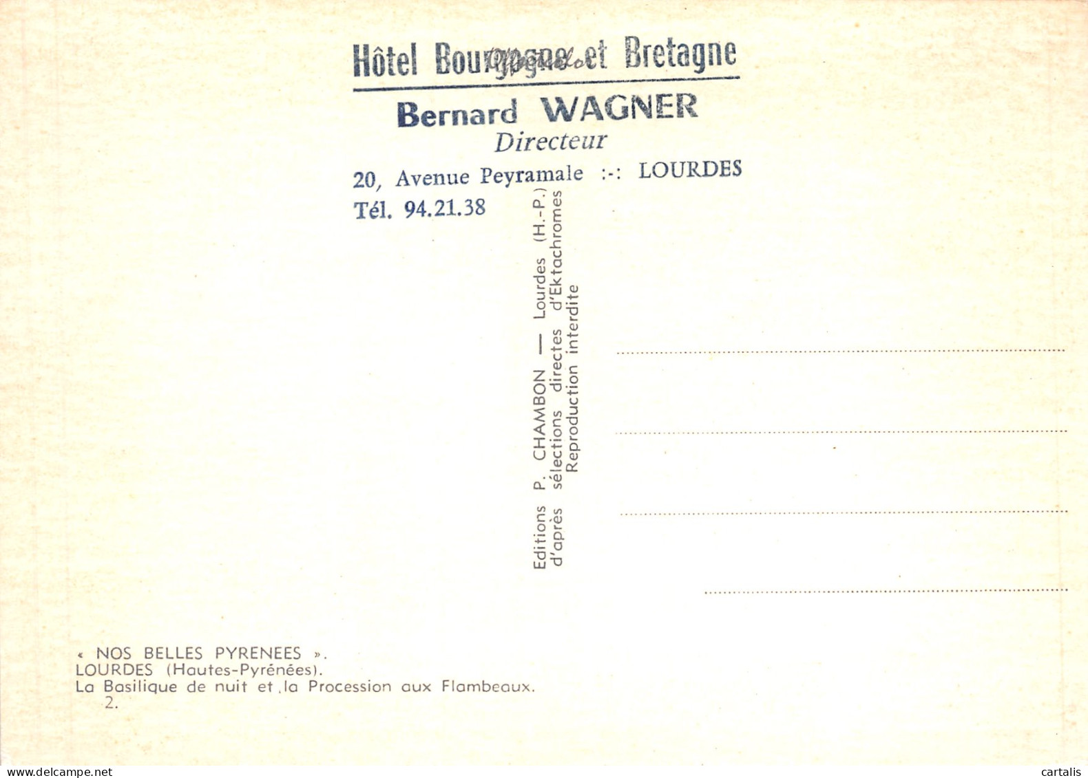 65-LOURDES-N°3817-B/0079 - Lourdes