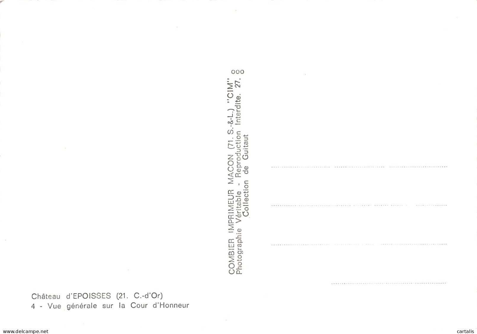 21-EPOISSES-N°3817-B/0049 - Sonstige & Ohne Zuordnung