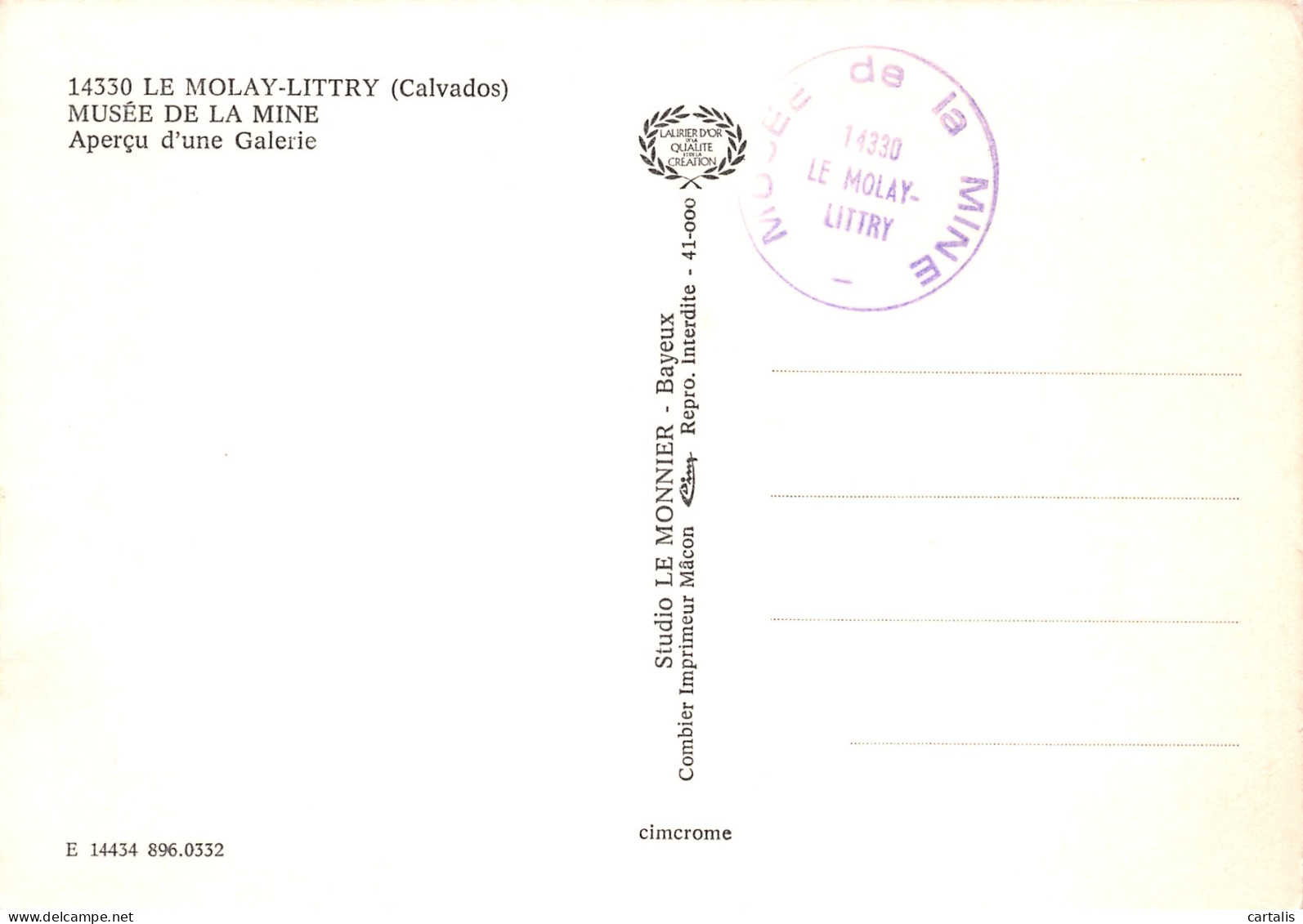 14-LE MOLAY LITTRY-N°3817-D/0391 - Other & Unclassified