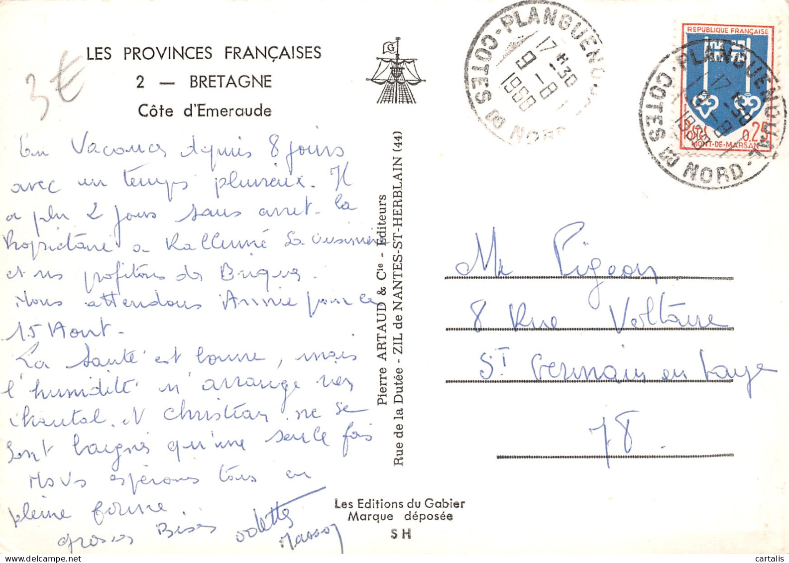 22-BRETAGNE COTE D EMERAUDE-N°3817-D/0317 - Other & Unclassified