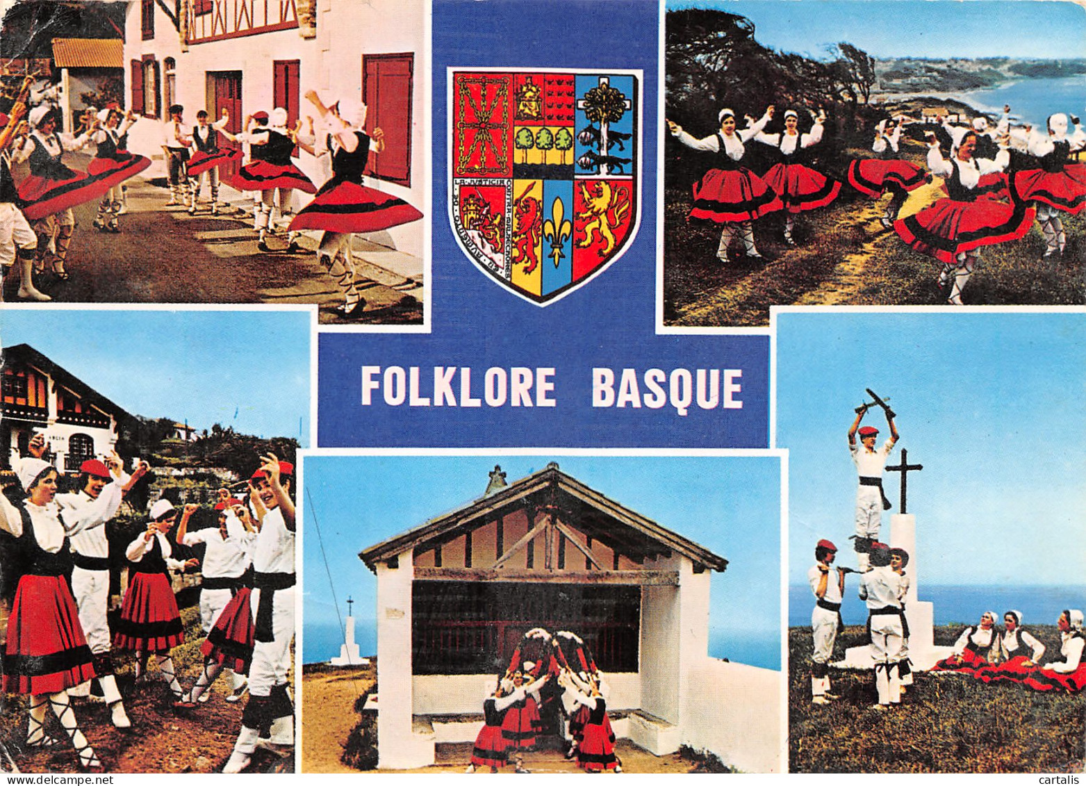 64-FOLKLORE BASQUE-N°3817-D/0291 - Sonstige & Ohne Zuordnung