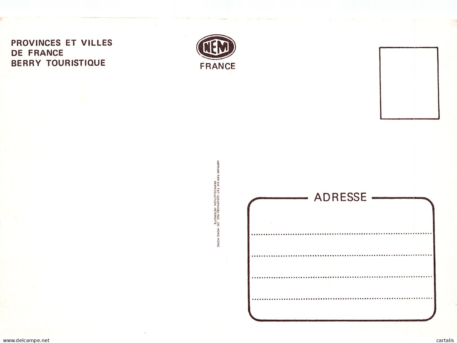 18-BERRY-N°3817-D/0287 - Andere & Zonder Classificatie