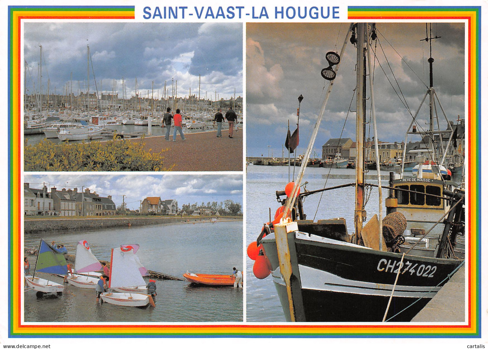 50-SAINT VAAST LA HOUGUE-N°3818-D/0191 - Saint Vaast La Hougue