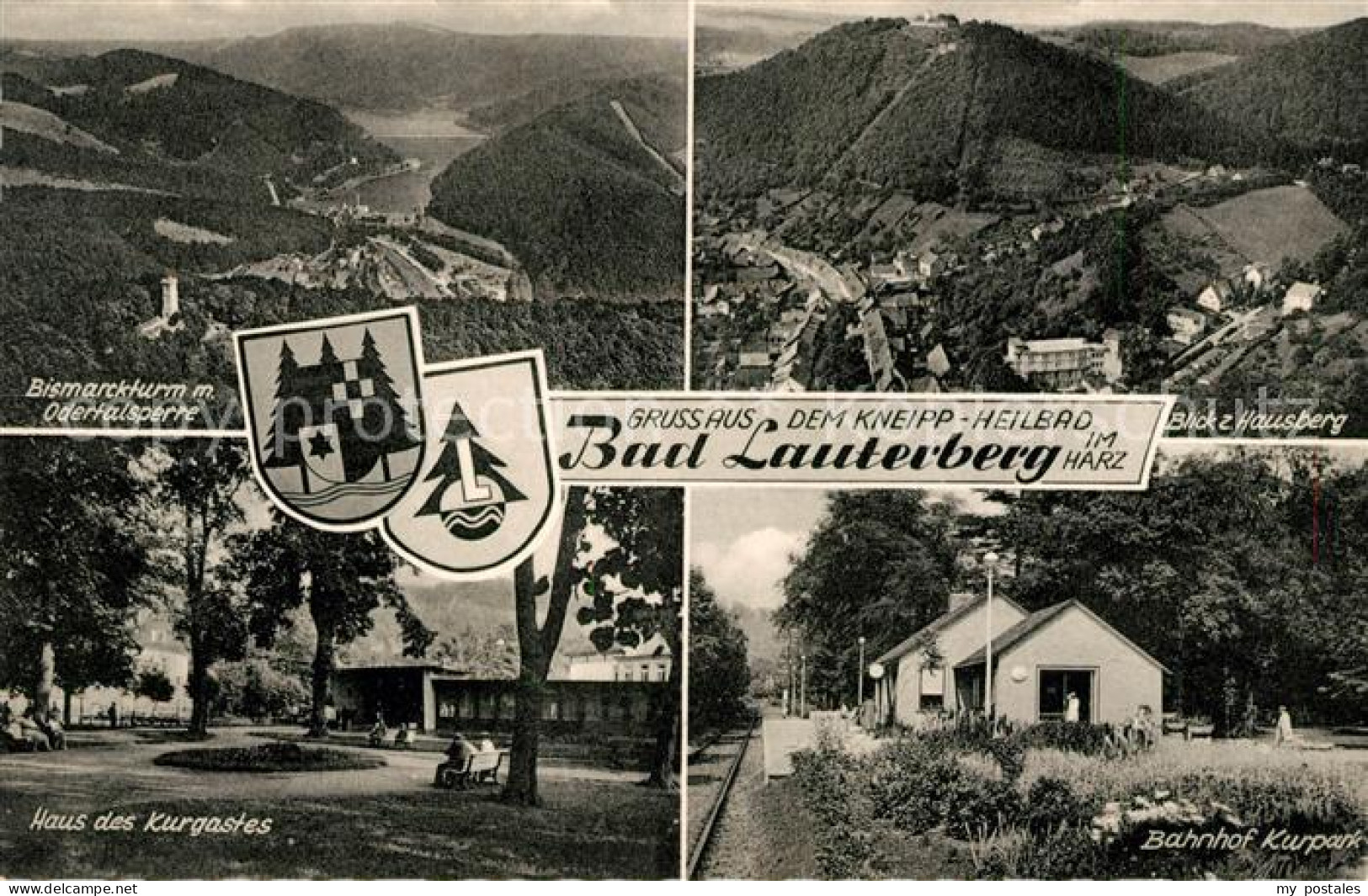 73027930 Bad Lauterberg Bismarckturm Hausbergblick Haus Des Kurgastes Bahnhof Ku - Bad Lauterberg