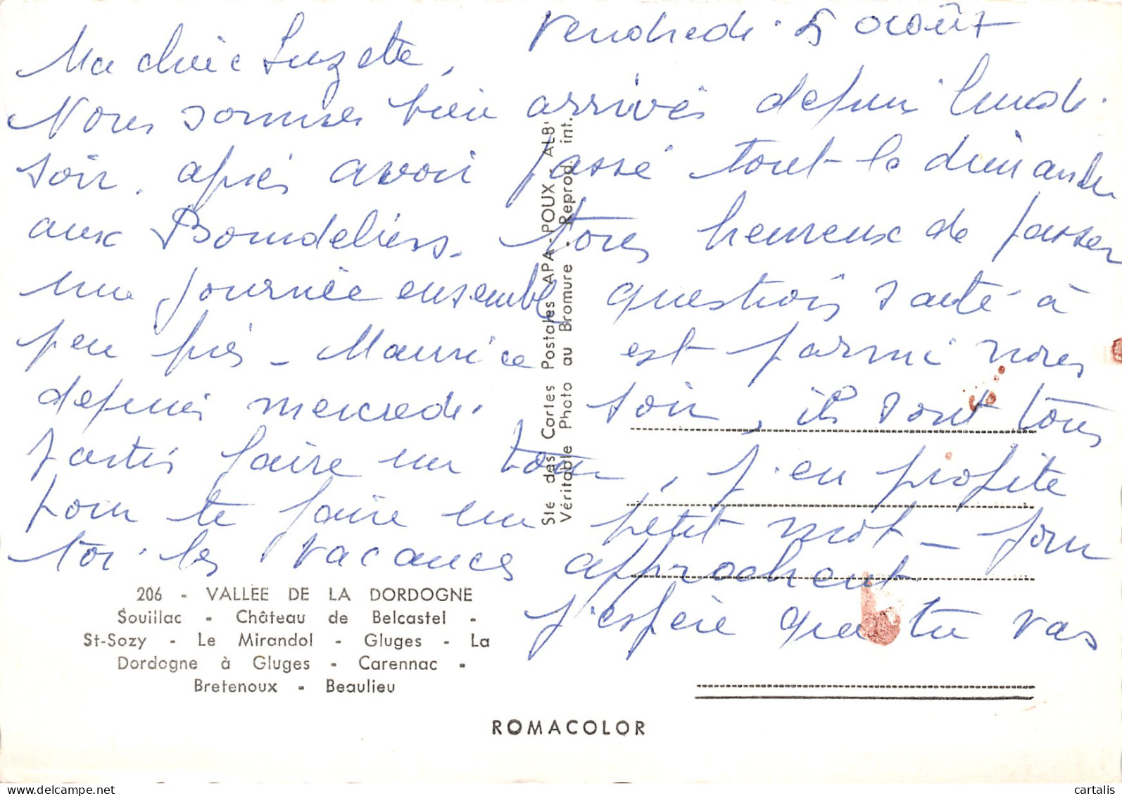 24-VALLEE DE LA DORDOGNE-N°3818-C/0367 - Other & Unclassified