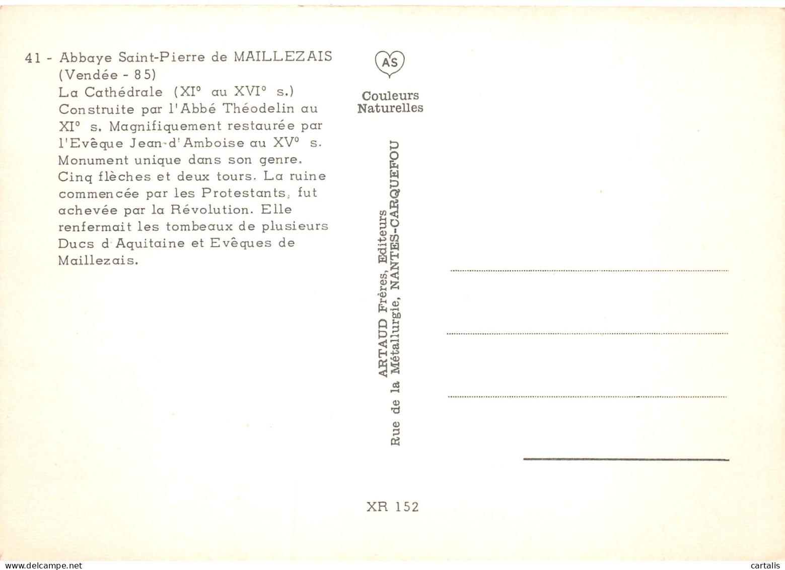 85-MAILLEZAIS-N°3818-C/0279 - Maillezais