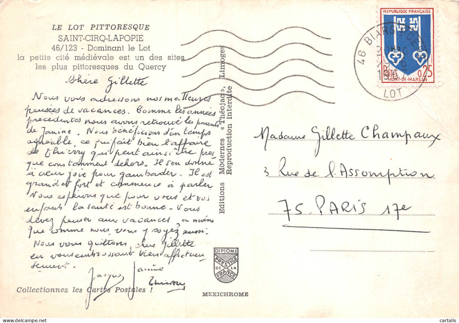 46-SAINT CIRQ LAPOPIE-N°3818-C/0113 - Other & Unclassified