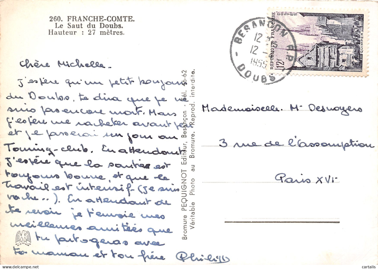 25-LE SAUT DU DOUBS-N°3818-C/0039 - Sonstige & Ohne Zuordnung