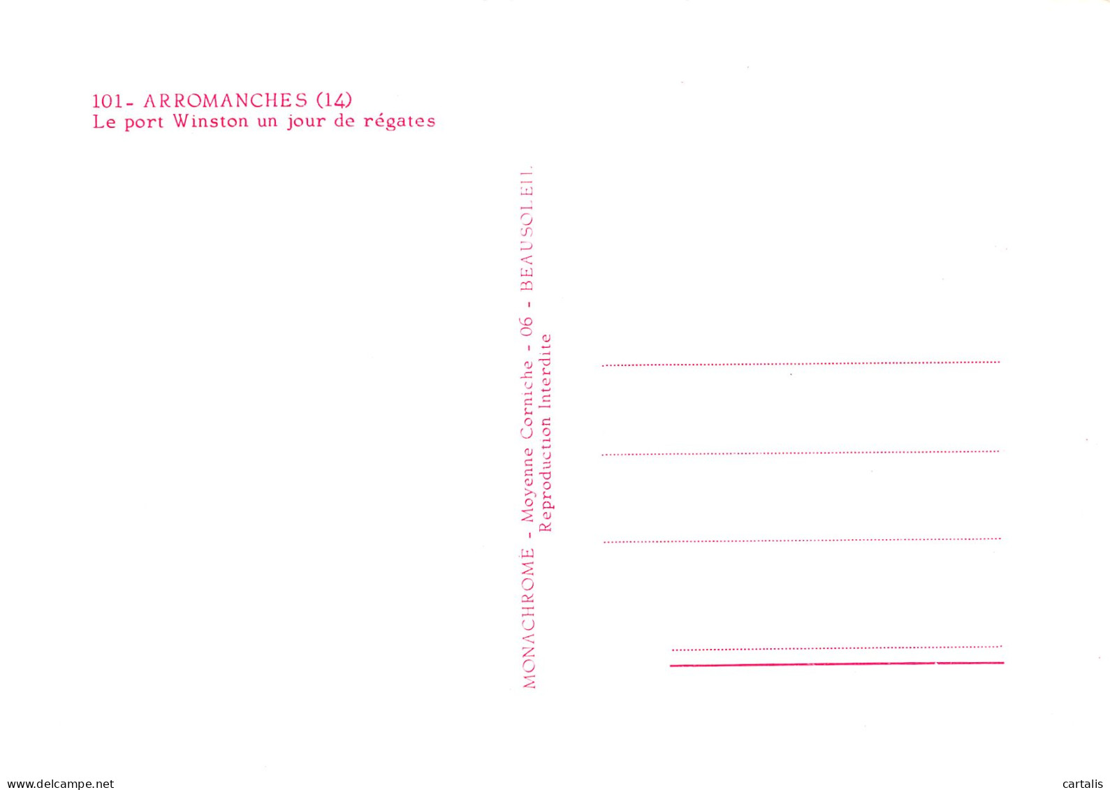 14-ARROMANCHES-N°3818-B/0327 - Arromanches