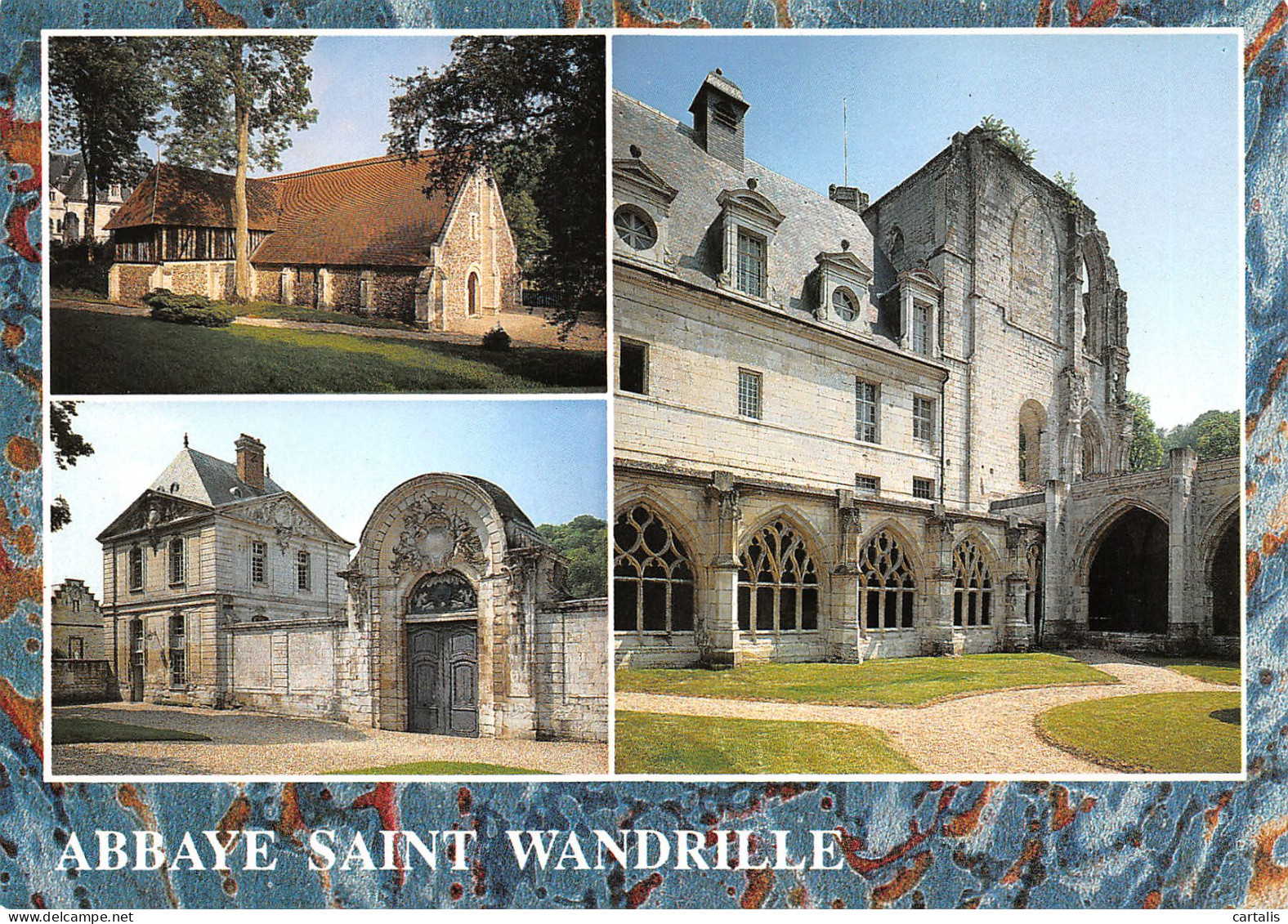 76-SAINT WANDRILLE-N°3818-B/0109 - Saint-Wandrille-Rançon