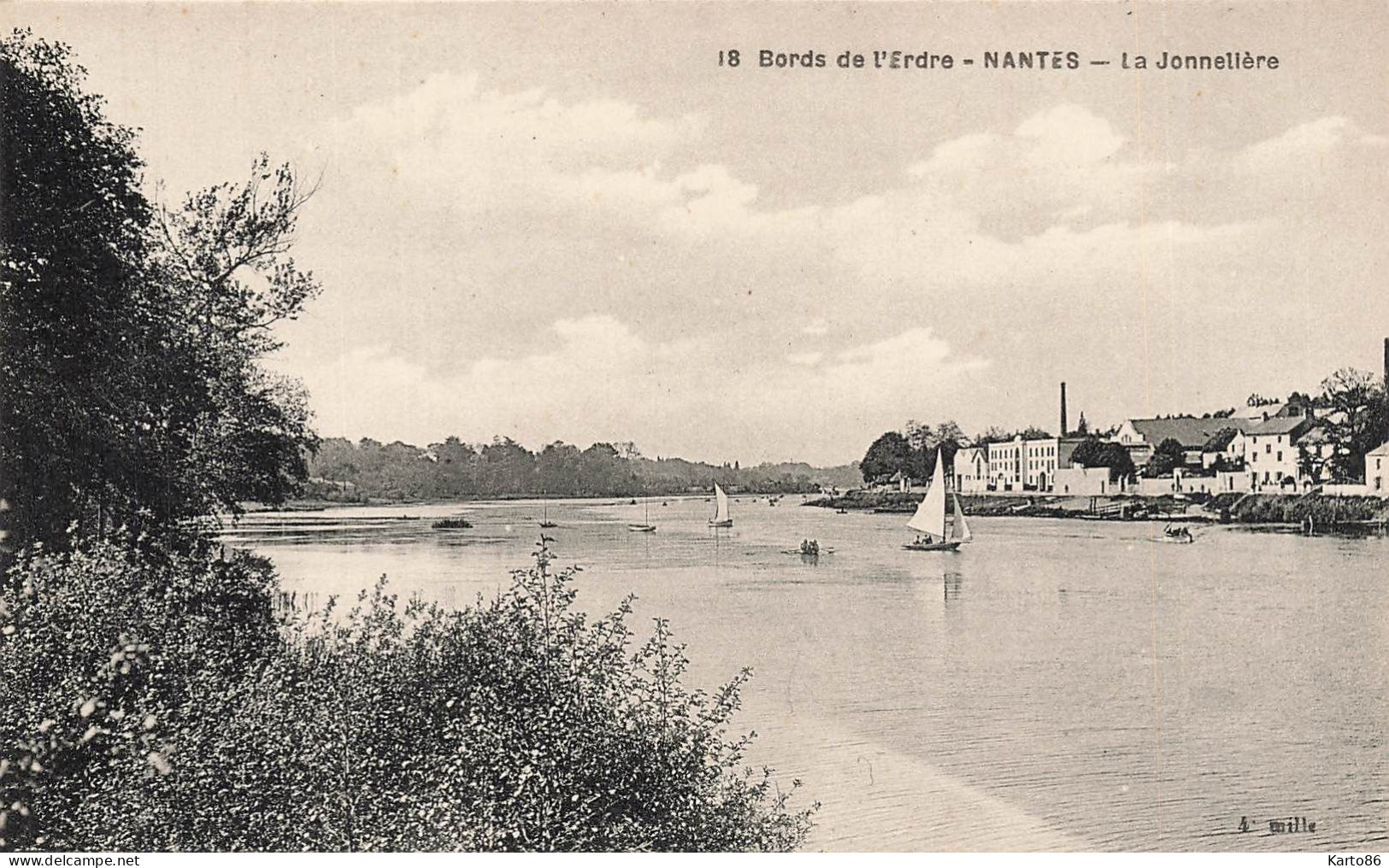 La Jonnelière , Nantes * Les Bords De L'erdre N°18 - Nantes