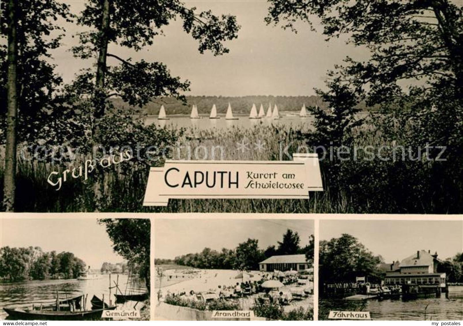 73027846 Caputh Schwielowsee Faehrhaus Strandbad  Caputh - Ferch