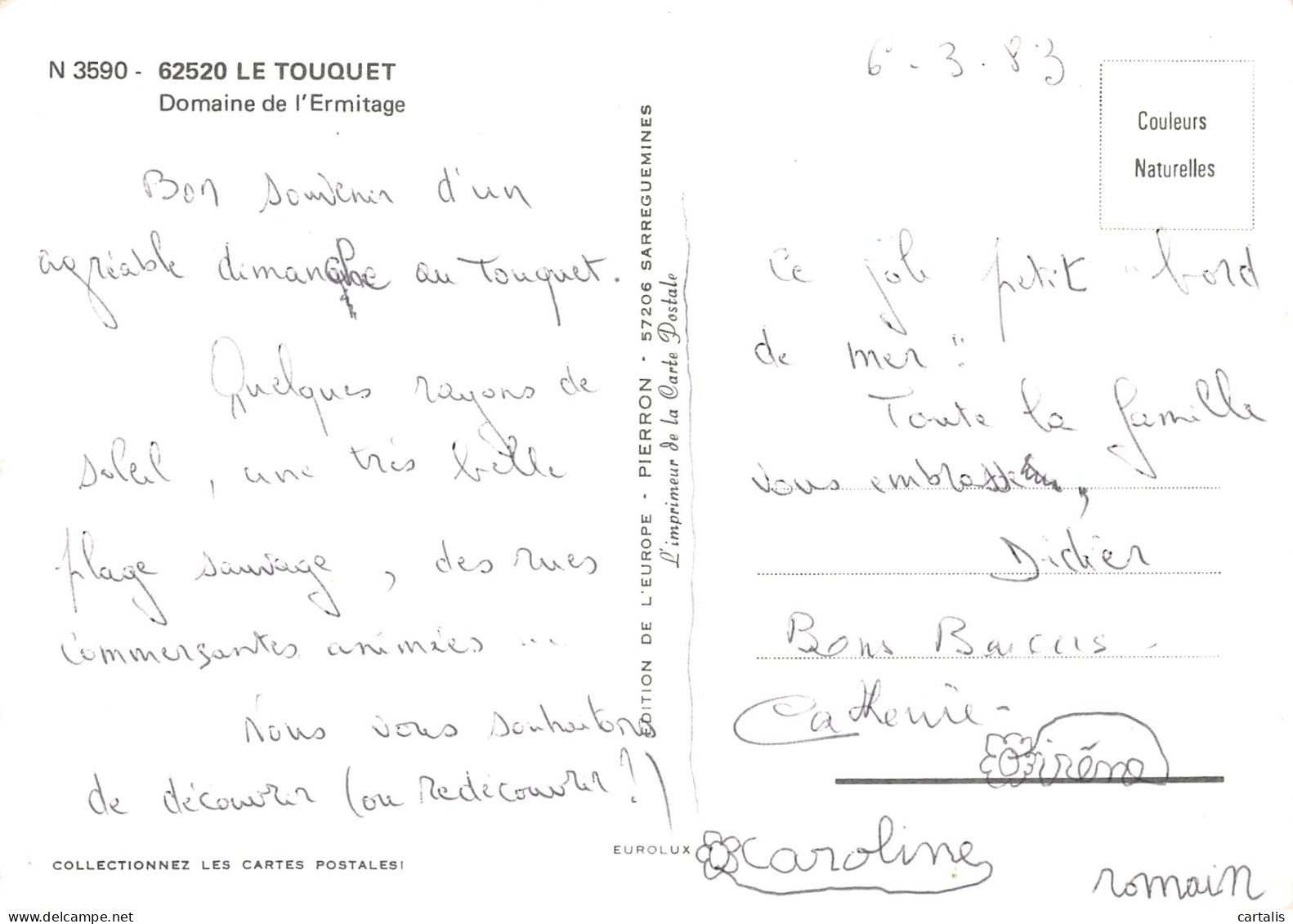 62-LE TOUQUET-N°3819-A/0043 - Le Touquet