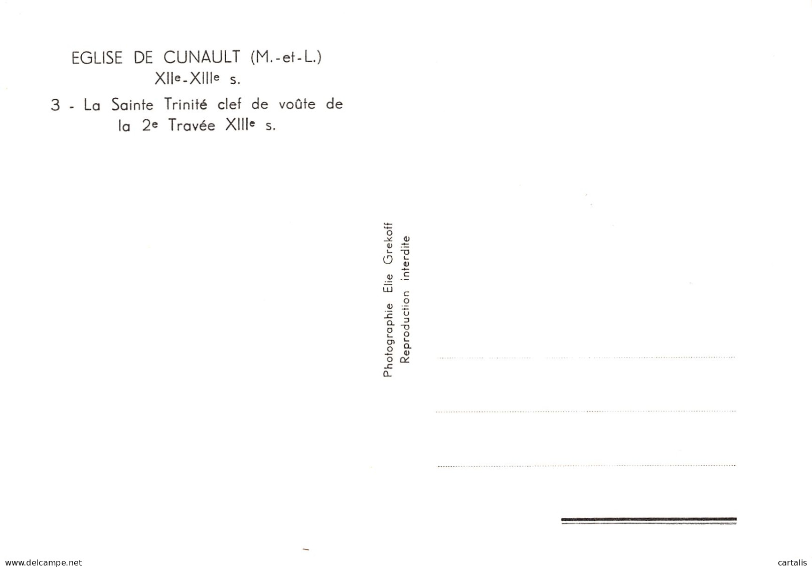 49-CUNAULT-N°3819-A/0029 - Other & Unclassified