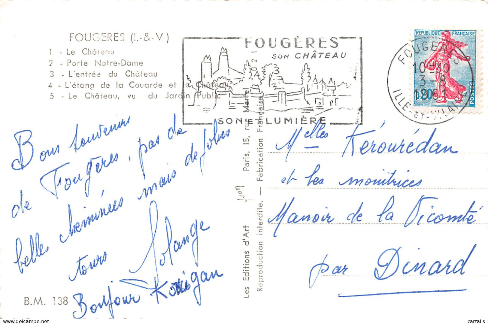 35-FOUGERES-N°3818-E/0271 - Fougeres