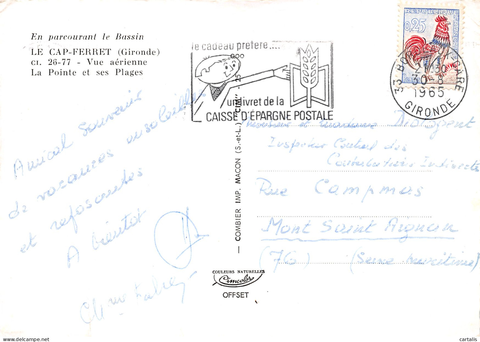 33-LE CAP FERRET-N°3818-D/0295 - Other & Unclassified