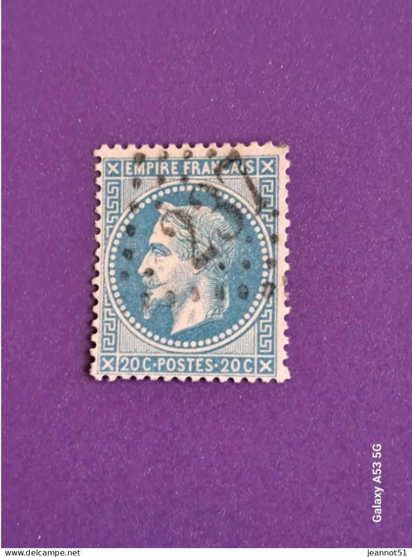 Beau Timbre N° 29b  Avec Oblitération GC - 1863-1870 Napoleon III With Laurels