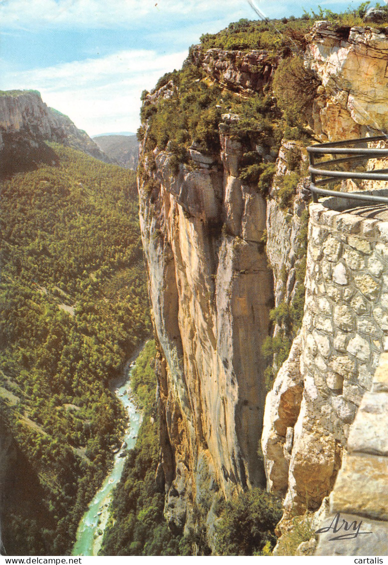 04-LES GORGES DU VERDON-N°3819-D/0253 - Sonstige & Ohne Zuordnung