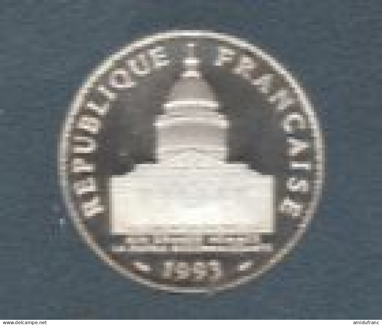 100 Francs Panthéon 1993 BE Du Coffret - BU, Proofs & Presentation Cases