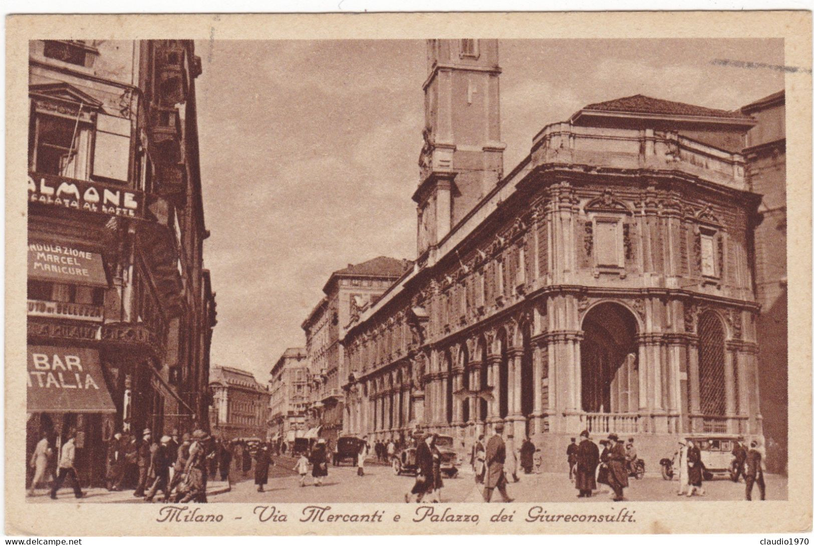 MILANO - CARTOLINA  - VIAGGIATA  PER PIACENZA - 1932 - Milano