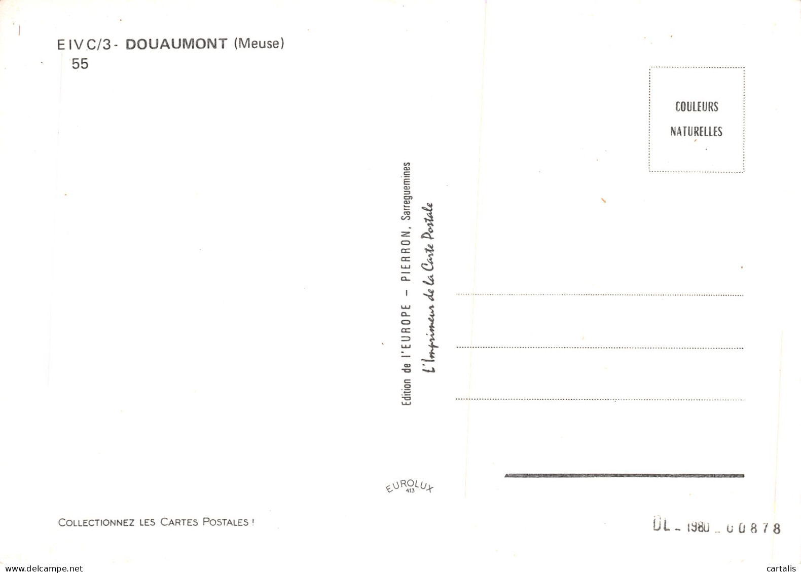 55-DOUAUMONT-N°3819-D/0019 - Douaumont