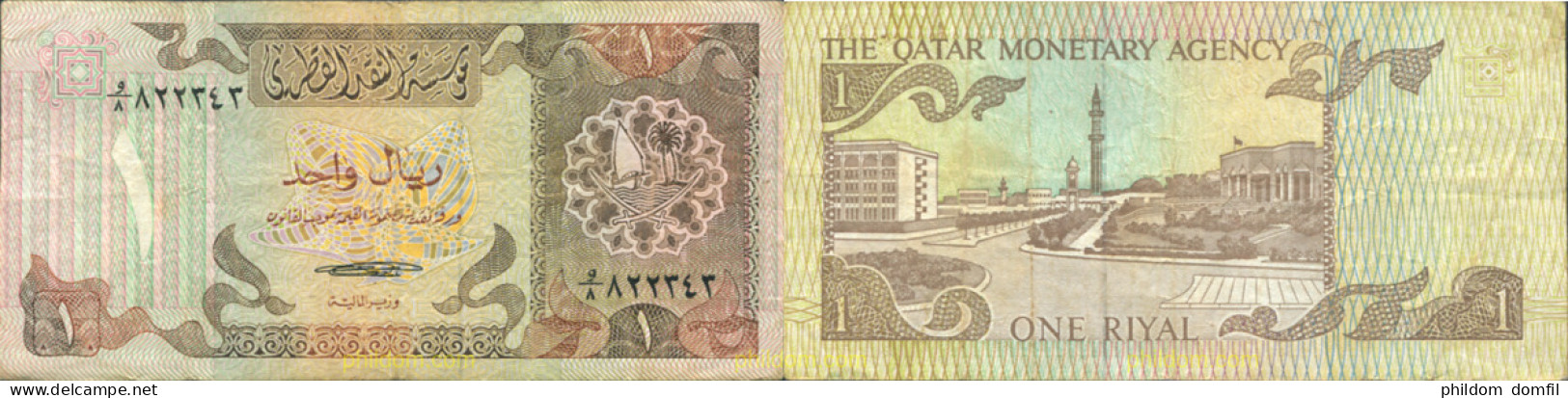 8689 QATAR 1980 QATAR 1 RIYALS 1980 - Qatar