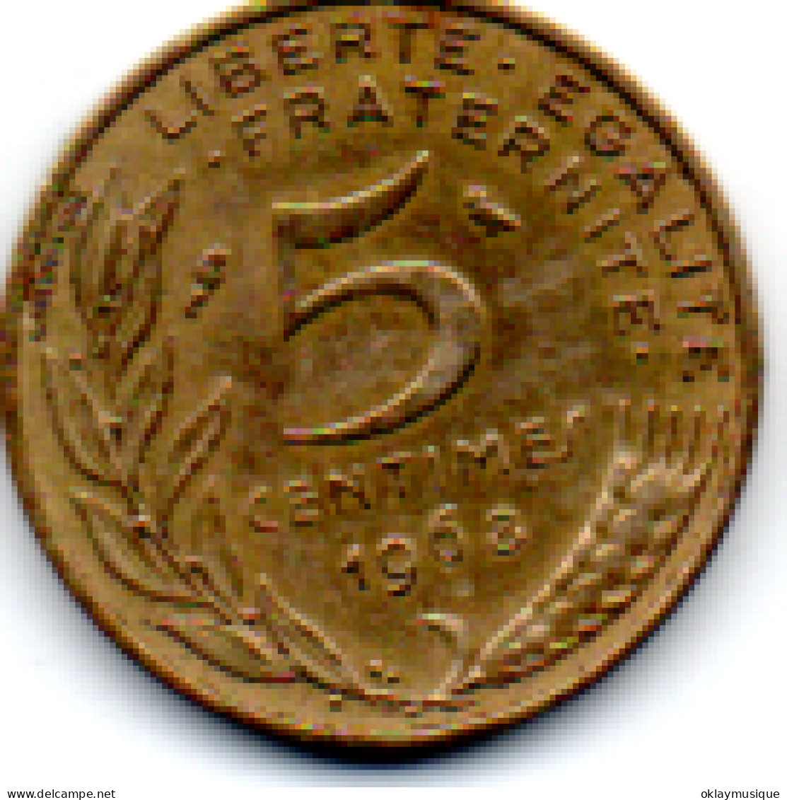 5 Centimes 1968 Serie Marianne - 5 Centimes