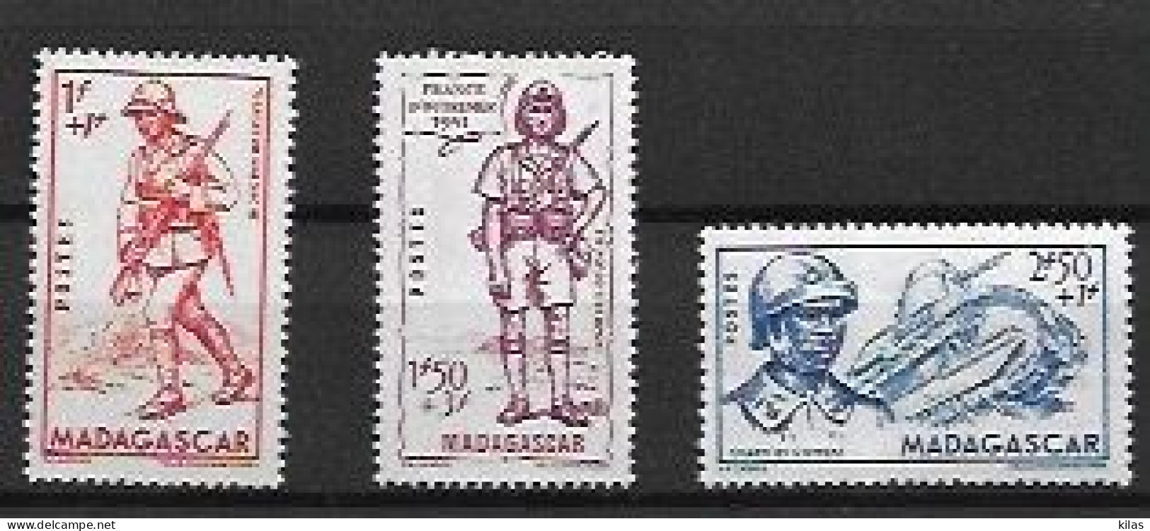 MADAGASCAR 1941 Défense De L'Empire MNH - 1941 Défense De L'Empire