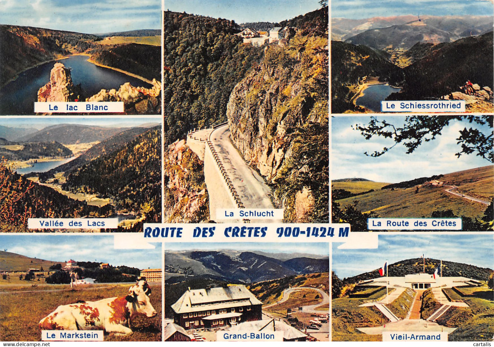 68-ROUTE DES CRETES MULTI VUES-N°3819-C/0031 - Other & Unclassified