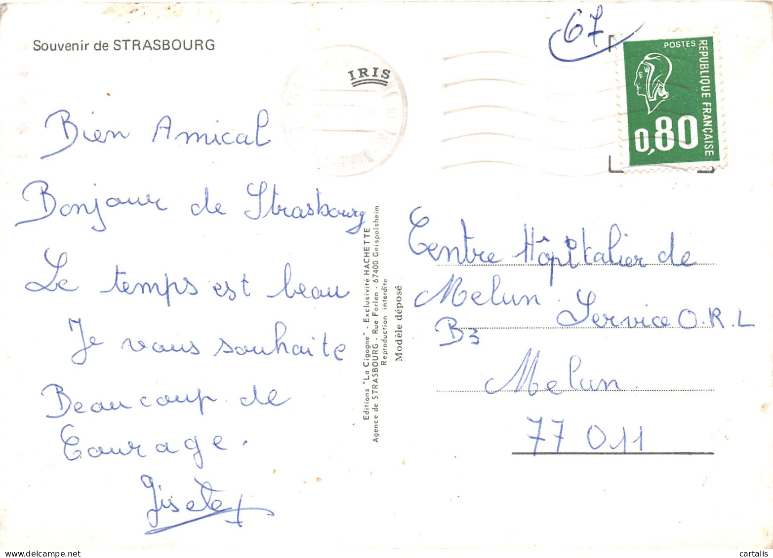 67-STRASBOURG-N°3819-C/0037 - Strasbourg